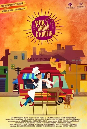 Official poster for Pon Ondru Kanden